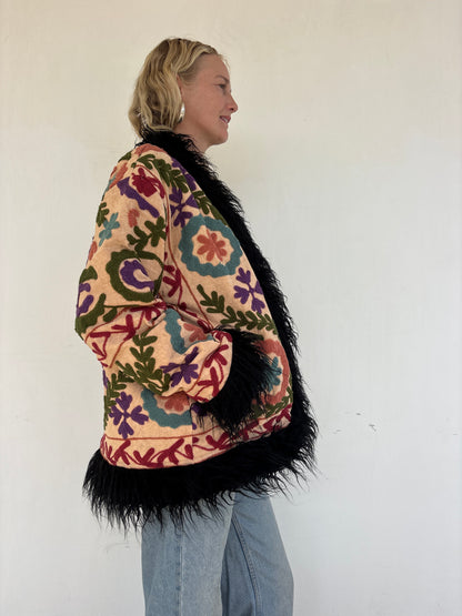 PENNY COAT | Buttercup ~ Fur lined