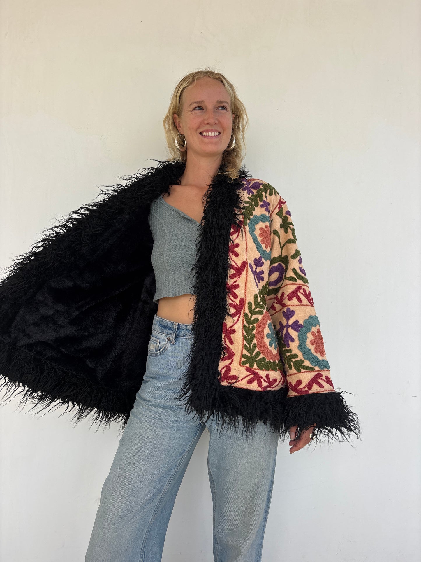 PENNY COAT | Buttercup ~ Fur lined