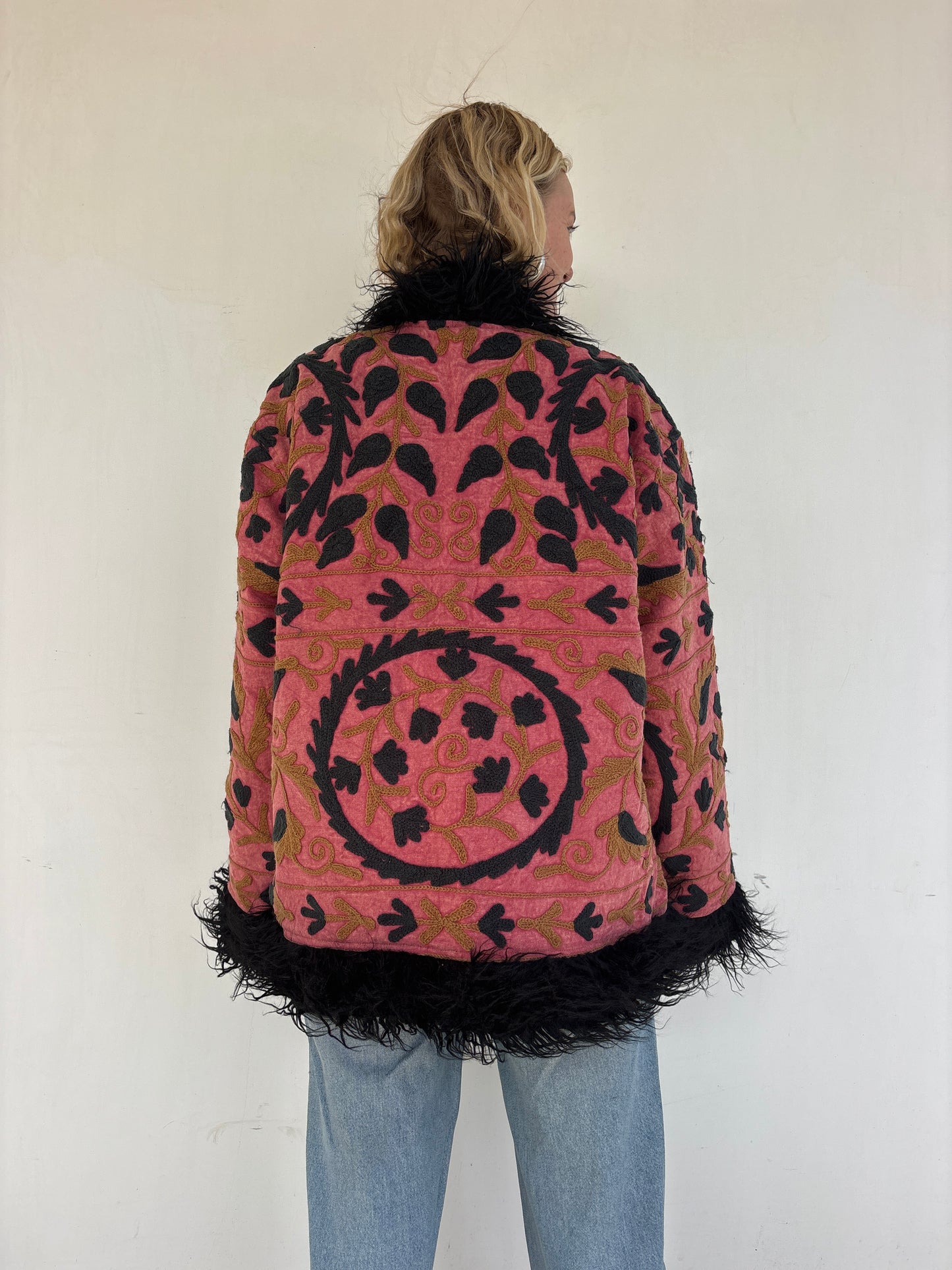 PENNY COAT | Petal ~ Fur lined