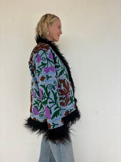 PENNY COAT | Lagoon ~ Cotton lined
