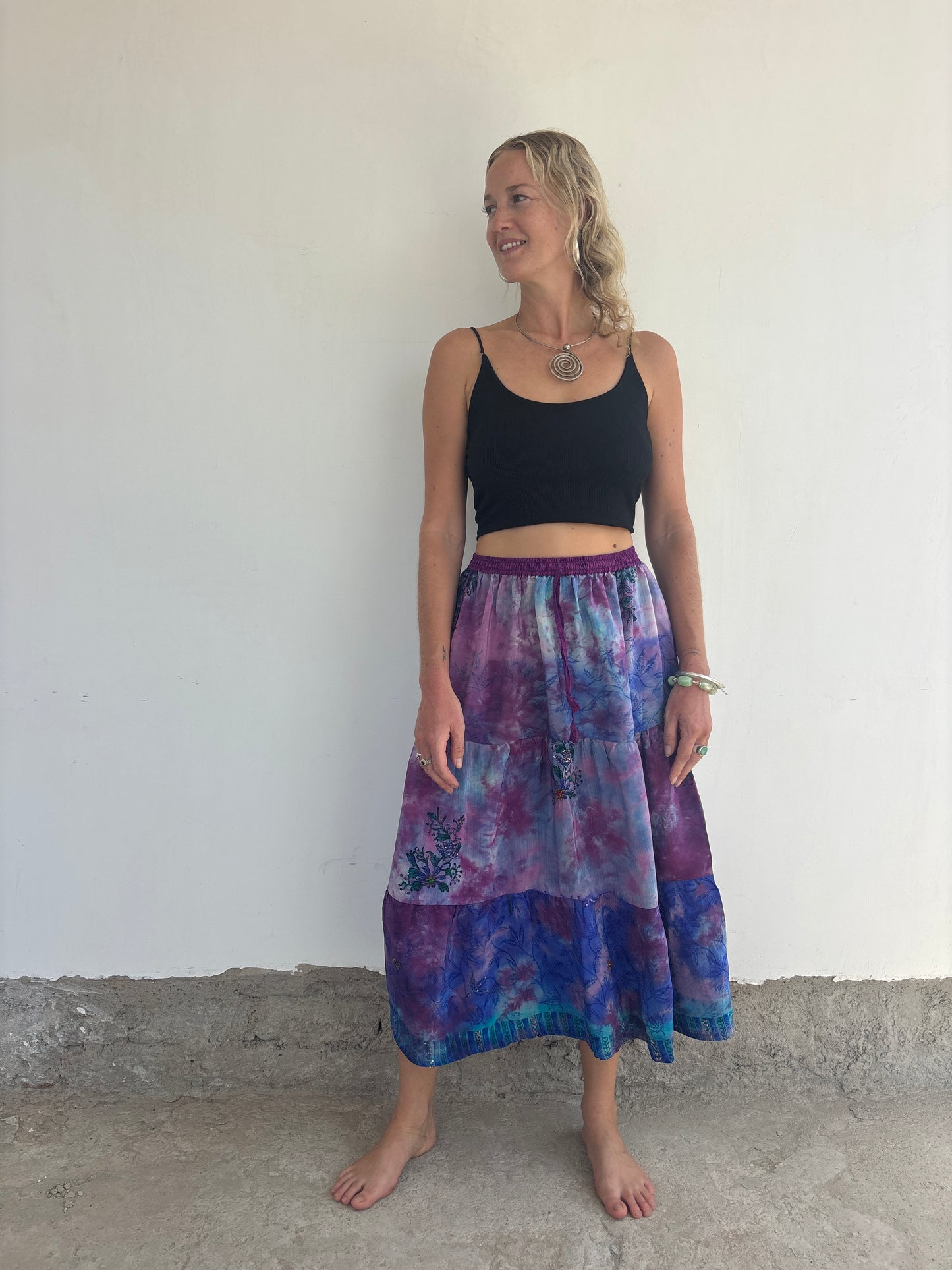 BOHO SKIRT | Pansies