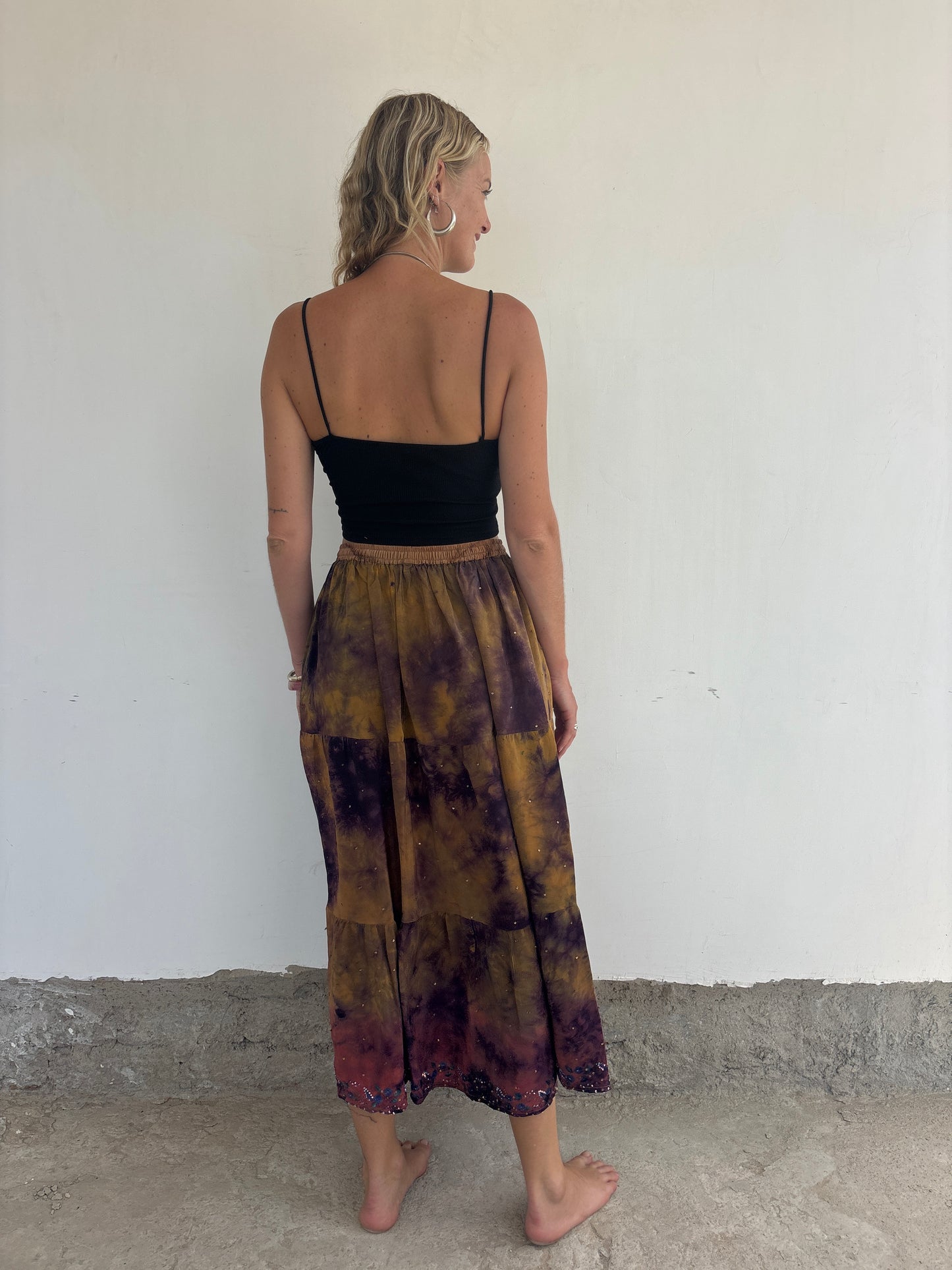 BOHO SKIRT | Clay