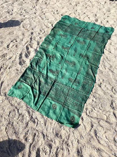 Om Sarong - green